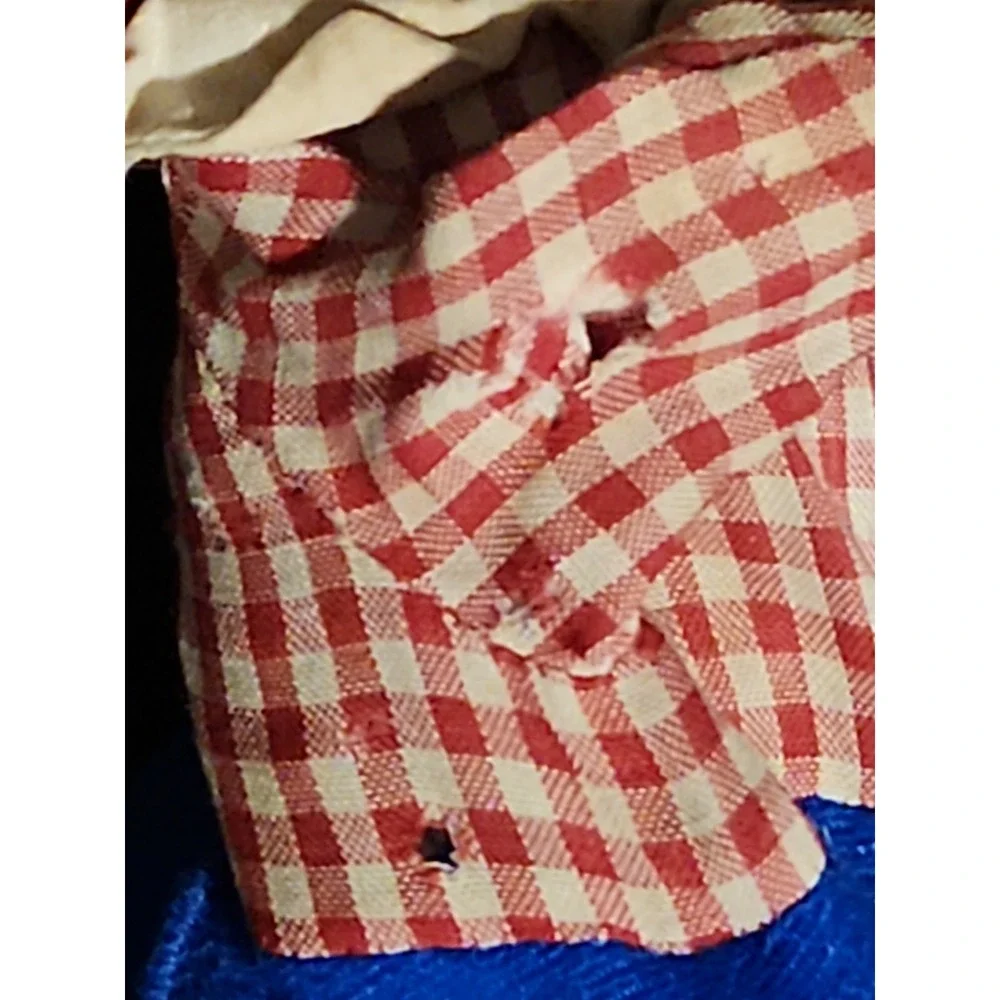 Vintage Knickerbocker Raggedy Andy Doll Original Outfit Stuffed Plush Toy